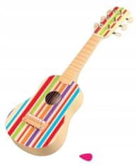 Lelin Dřevěná kytara pro děti