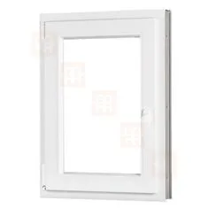 TROCAL Plastové okno | 100x120 cm (1000x1200 mm) | bílé | otevíravé i sklopné | levé