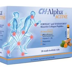 GELITA Health GmbH CH-Alpha ACTIVE - bioaktívní kolagénové peptidy pro zdraví šlach a kloubů (6x 28 pitních ampulek v balení)
