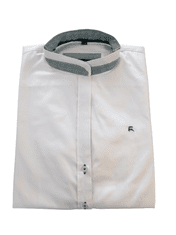 Orbis textil Orbis košile dámská bílo-zelená 3334/150 dlouhý rukáv (V) Varianta: 36