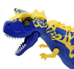 MEGA figurka Jurský park dinosaurus - Carnotaurus modrý 28cm
