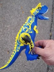 MEGA figurka Jurský park dinosaurus - Carnotaurus modrý 28cm