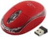 Titanum Bezdrátová myš Condor TM120R 3D 1000 DPI červená