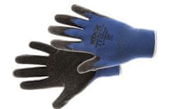 Kixx BEASTY BLUE rukavice nylon/lat modrá 9