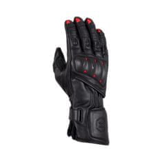 KNOX Pánské motocyklové rukavice OULTON černo-červené, XL