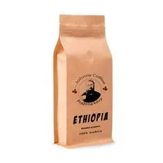 JOHNNY COFFEE ZRNKOVÁ KÁVA ETHIOPIA , 100% ARABICA, středně pražená. 250g
