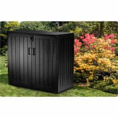 Plonos Zahradní box 116 x 112,5 x 71 cm 775 litrů černý