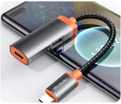 EnergoDom Adaptér McDodo, 2x USB-C rozbočovač