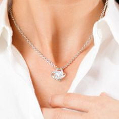 Lovilion Dámsky náhrdelník se zirkoniovými krystaly a kartička se zprávou "Mé budoucí ženě", Dárek k Valentýnu, Valentýn 2024, Dárek na Valentýna | DIANA