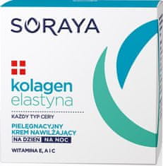 Soraya Hydratační denní a noční krém s kolagenem a elastinem 50 ml
