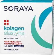 Soraya Regenerační polotučný denní a noční krém s kolagenem a elastinem 50 ml