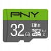 PNY Paměťová karta microSDHC Elite 32 GB + adaptér