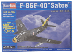 Hobbyboss Hobby Boss - North American F-86F-40 Sabre, Model Kit 259, 1/72