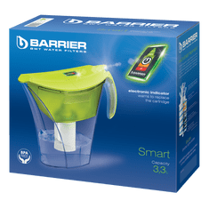 Barrier BWT Smart Opti-Light, filtrační konvice na vodu, elektronický indikátor, pistáciová
