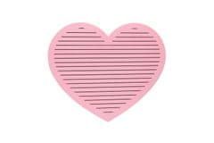 Pearhead Dřevěný letterboard srdce 