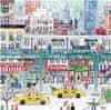Galison Čtvercové puzzle Metro v New Yorku 500 dílků