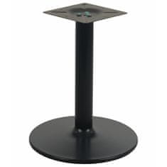 STEMA Kovová stolová podnož pro domácí, restaurační a hotelové použití NY-B006 černá, výška 57,5 cm, průměr 46 cm - rám stolu