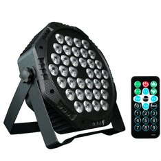 KOLORENO LED par reflektor 36 led RGB, DMX, strobo s dálkovým ovladačem