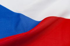 Česká republika vlajka - 20 x 30 cm - tunel