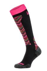 Relax Lyžařské ponožky Relax Apres M (39-42) black pink
