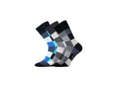 Lonka barevné společenské ponožky Decube MIX B (3 páry v balení), 39-42