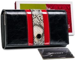 Peterson Dámská kožená peněženka se zabezpečením RFID Kuhmo černá univerzální