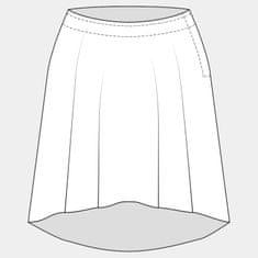 Prošikulky Střih dámská asymetrická sukně LACE | 32 - 46 - Česky