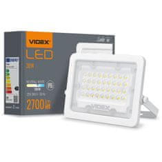 VIDEX Reflektor LED světlomet 30W 2700lm 5000K IP65