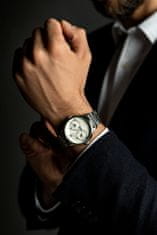 Marc Malone hodinky Louis Silver Steel CBC-4620