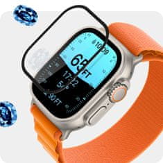 Safírové ochranné sklo pro Apple Watch Ultra, 13 karátové