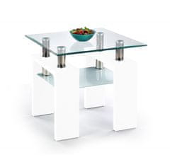 Halmar Konfereční stolek Diana H Kwadrat bílý
