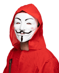 PartyPal Maska Anonymous 20x18cm
