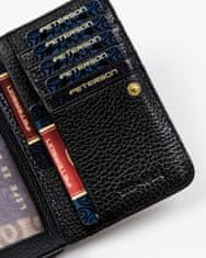 Peterson Dámská kožená peněženka Kitee stříbrná univerzální