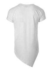 Urban Classics Moderní pánské tričko Pierce bílé XXL