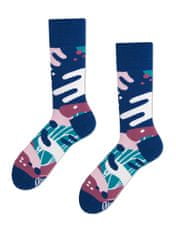Veselé barevné vzorované ponožky Scribble multicolor vel. 43-46