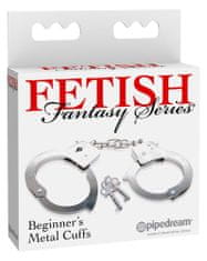 Fetish Fantasy Fetish Fantasy Kovová pouta Series Beginner's Metal Cuffs