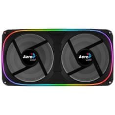 Aerocool AEROCOOL Astro 24 ARGB, 2x120mm A-RGB boxový ventilátor