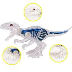 Figurky Jurský park dinosauři sada 6ks 8cm transparentní