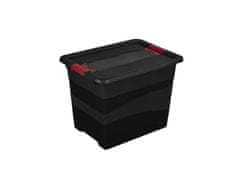 keeeper Extra pevný stěhovací box, grafit Objem: 24 l