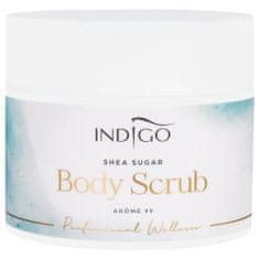 Indigo Body Scrub Arome 99 - tělový peeling z hrubozrnného cukru, 300 g