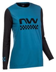 Northwave Dámský dres Edge Woman Jrs Long Sleeve Blue/Black * vel.: L