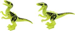 Figurky Jurský park dinosauři sada 8ks 8cm světélkující