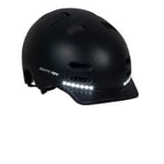 Safe-Tec SK8 Black M chytrá bluetooth helma