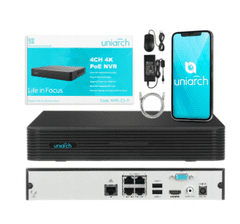 Uniview IP Surveillance Kit DualLight rotační kamery 3M