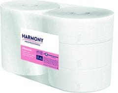 Harmony Professional Papír toaletní JUMBO Ø 280 mm celulózový 2-vrstvý / 6 ks