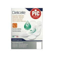 PIC Delicate-Slices Mix, Antibakteriální náplasti, mix velikostí, 20ks
