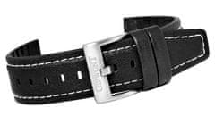 Giewont Giewont GW440 Leather Smartwatch Strap Black GWP440-2