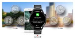 Giewont Smartwatch Giewont GW450-1 Black + Black Silicone Strap