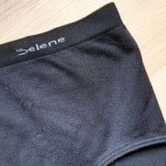 Selene 704 dámské bezešvé kalhotky Barva: černá, Velikost: UNI