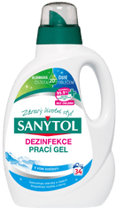 SANYTOL dezinfekční prací gel Grand Air 34 dávek